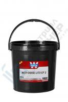 Пластичная смазка WERTAL WER-GREASE LITO EP 2, 16 кг (Аналог SKF LGMT2, LGEP2)