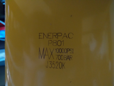 P-801 Ручной гидравлический насос сверхвысокого давления Enerpac 70 МПа